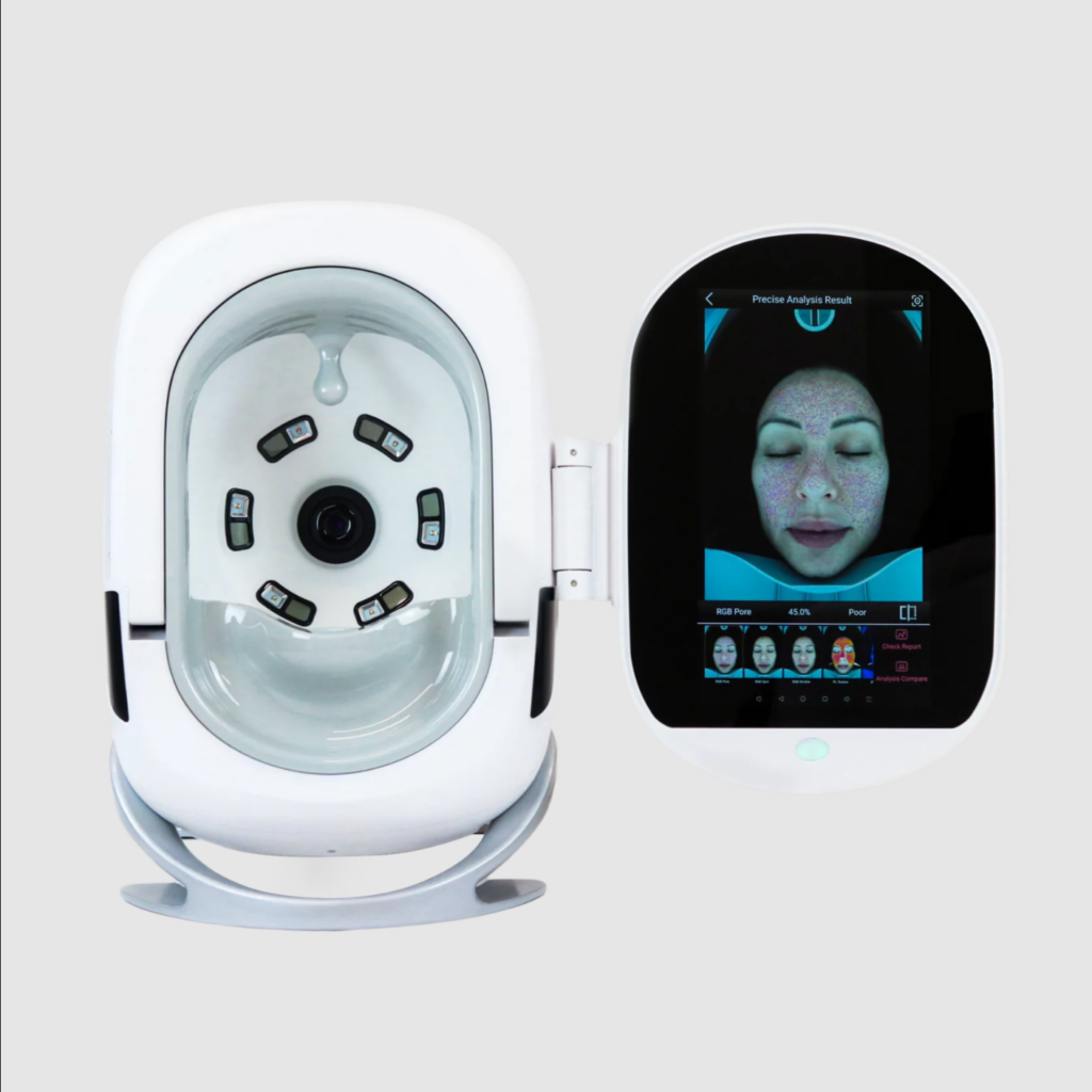 Photo the VeraFace Skin Analyzer